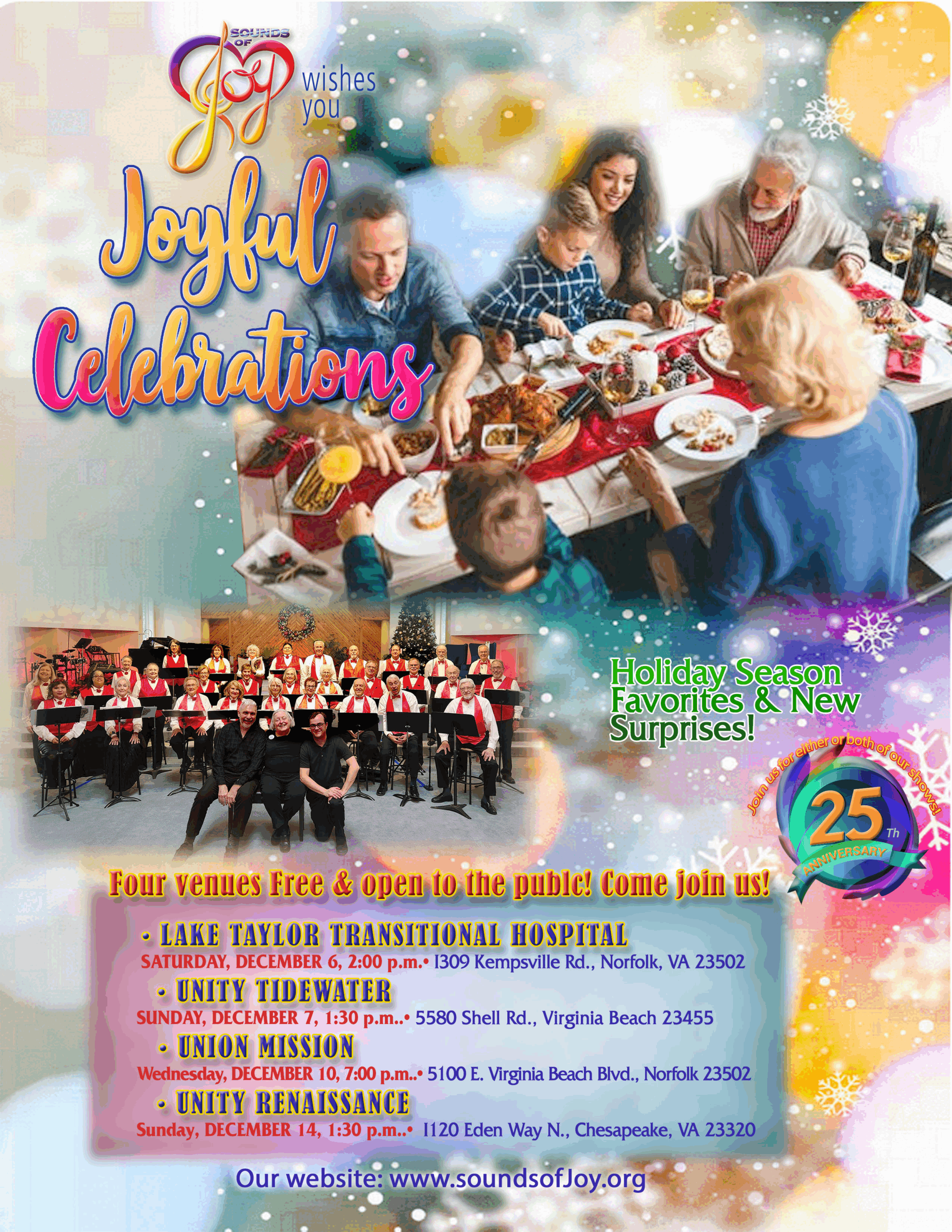 December 2025 Concerts